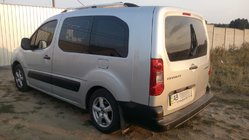 Peugeot Partner Tepee 2008–2018 Tagrælinger i krom foto 4