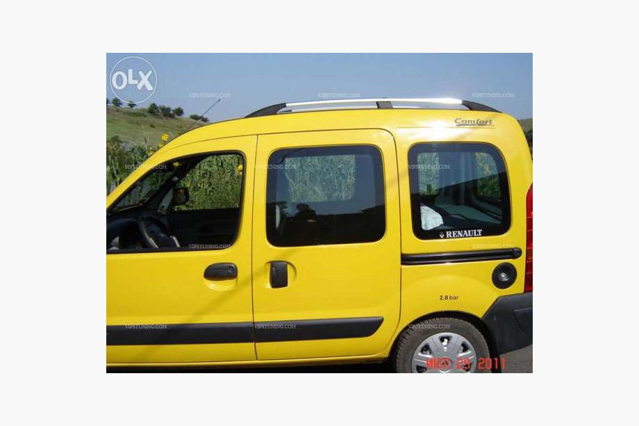 Renault Kangoo 1998–2008 Krom tagrælinger Foto 4
