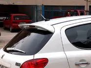 Peugeot 207 2006–2014 Meliset spoiler (til lakering) foto 1