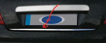 BMW 5-serie E39 1996–2003 Bagagerumskantliste (rustfrit stål) foto 1