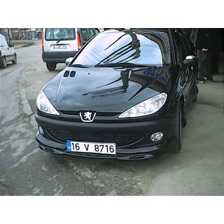 Front nederste spoilerlæbe (til lakering) foto 2