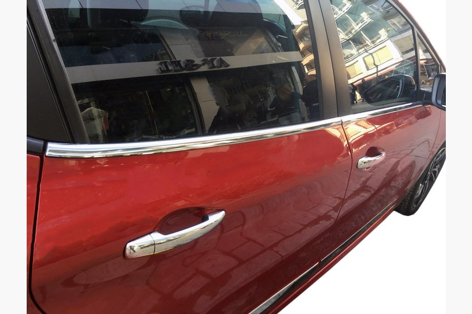 Peugeot 208 2012–2019 Rudelister (4 stk., rustfrit stål) Image