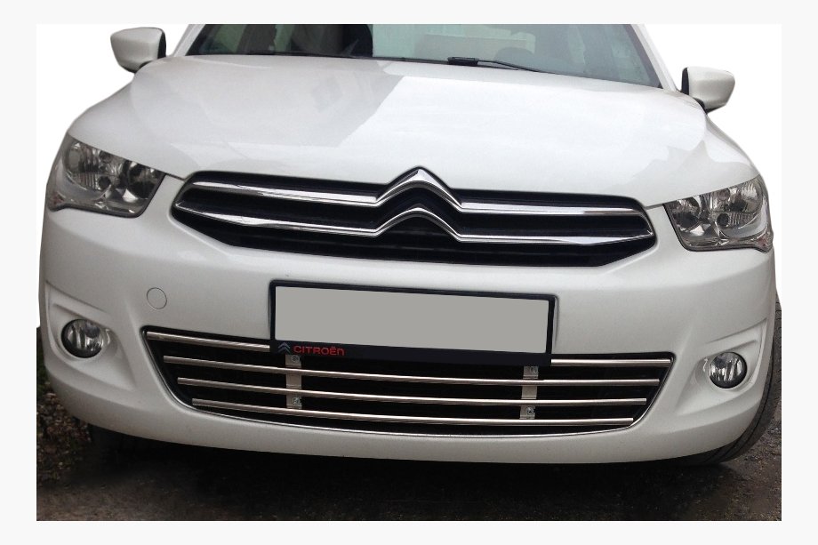 Citroen C-Elysee 2013–2022 Kofangergrill (rustfrit stål) Image