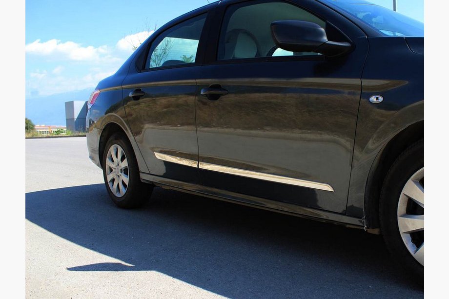 Peugeot 301 2012– Dørlister (4 stk., rustfrit stål) Image