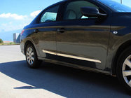 Peugeot 301 2012– Dørlister (4 stk., rustfrit stål) foto 1