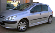 Peugeot 307 2001–2008 Sideskørter (til lakering) foto 1