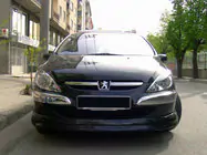 Peugeot 307 2001–2008 Front nederste spoilerlæbe (til lakering) foto 1