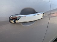 Ford Kuga 2008–2013 Krom dørgrebsdæksler med hvid stribe (4 stk., ABS) foto 3