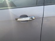 Ford Kuga 2008–2013 Krom dørgrebsdæksler med hvid stribe (4 stk., ABS) foto 4