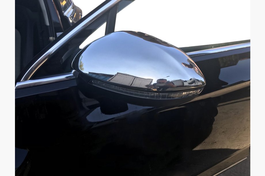 Volkswagen Passat B8 2015–2023 Spejlkåber EU (2 stk., rustfrit stål) OmsaLine - italiensk rustfrit stål Image