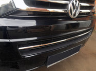 Volkswagen T5 2010–2015 Dækliste til kofangergrill (rustfrit stål) Carmos - tyrkisk rustfrit stål foto 1