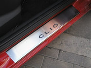 Renault Clio III 2005–2012 Dørtrinslister Nathaniko (4 stk., rustfrit stål) Standard - Lohmann tape, 0,5 mm foto 1