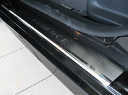 Renault Fluence 2009–2016 Dørtrinslister Nathaniko (4 stk., rustfrit stål) foto 1