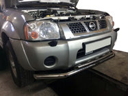 Nissan NP300 1999–2015 Frontbøjle ST014 (rustfrit stål) foto 1