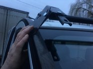 Opel Vivaro 2001–2015 Forrudevisir (sort højglans, 5 mm) foto 6