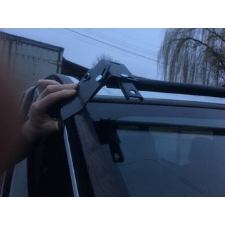 Forrudevisir (sort højglans, 5 mm) foto 4