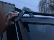 Renault Trafic 2001–2015 Forrudevisir (sort højglans, 5 mm) foto 4