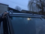 Renault Trafic 2001–2015 Forrudevisir (sort højglans, 5 mm) foto 5