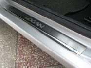 Dacia Logan I 2005–2008 Dørtrinslister Natanika Premium (4 stk., rustfrit stål) foto 1