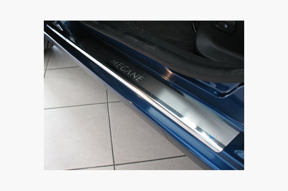 Renault Megane III 2009–2016 Dørtrinslister Nathaniko (4 stk., rustfrit stål) Image