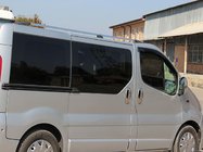 Renault Trafic 2001–2015 Krom tagrælinger Lang, plastfødder foto 6