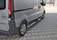 Opel Vivaro 2001–2015 Siderør (2 stk., rustfrit stål) foto 2