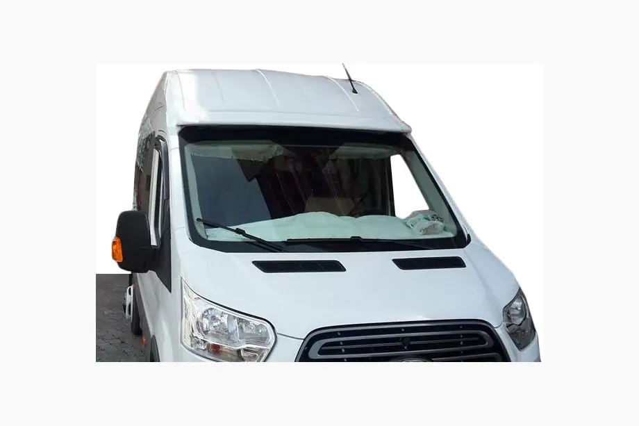 Ford Transit 2014– Forrudevisir V1 (selvklæbende, til lakering) Image