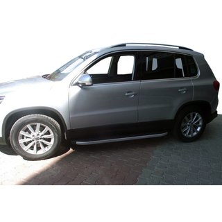 BlackLine sidetrin (2 stk., aluminium) Volkswagen Tiguan 2007–2016 foto 1
