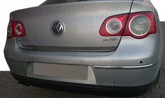 Volkswagen Passat B6 2006–2012 Bagklapskantliste (rustfrit stål) OmsaLine - italiensk rustfrit stål foto 1