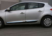 Renault Megane III 2009–2016 Dørmolding (HB, 4 stk., rustfrit stål) foto 4