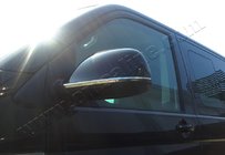 Volkswagen Amarok 2010–2022 Kromlister til sidespejle (2 stk., rustfrit stål) foto 2