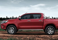 Toyota Hilux 2015– Vindueslister (4 stk., rustfrit stål) foto 1