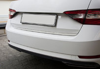 Skoda Superb 2015–2024 Krom bagklapsliste (Sedan, rustfrit stål) foto 1