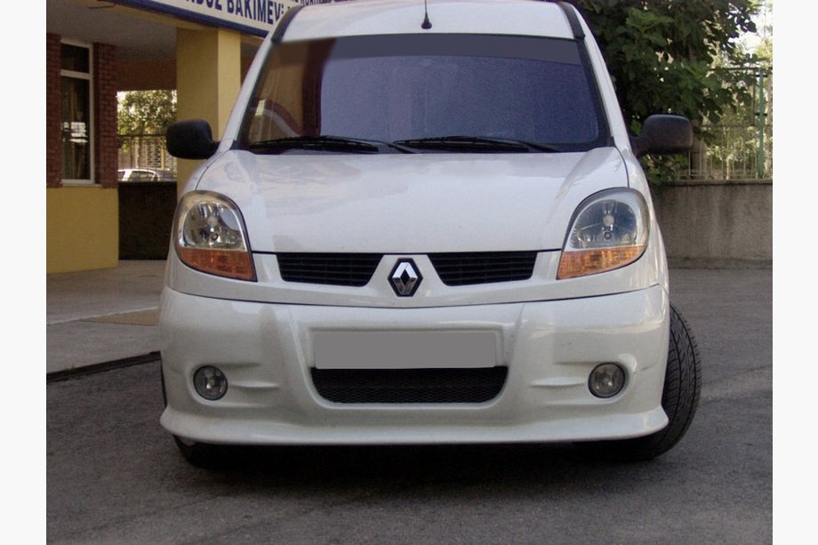 Renault Kangoo 1998–2008 Front nederste spoilerlæbe (til lakering) Image
