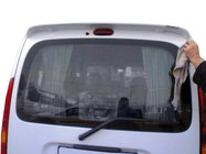 Renault Kangoo 1998–2008 Anatomik spoiler (til lakering) foto 1