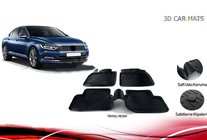 Volkswagen Passat B8 2015–2023 Gummimåtter (4 stk., Niken 3D) foto 1