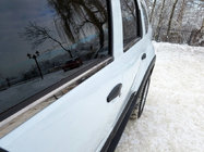 Renault Duster 2008–2017 Vindueslister sort krom (4 stk., rustfrit stål) foto 1