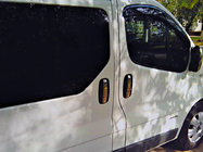 Nissan Primastar 2002–2014 Dørgrebsafdækninger (4 stk., rustfrit stål) Carmos - Tyrkisk stål foto 2