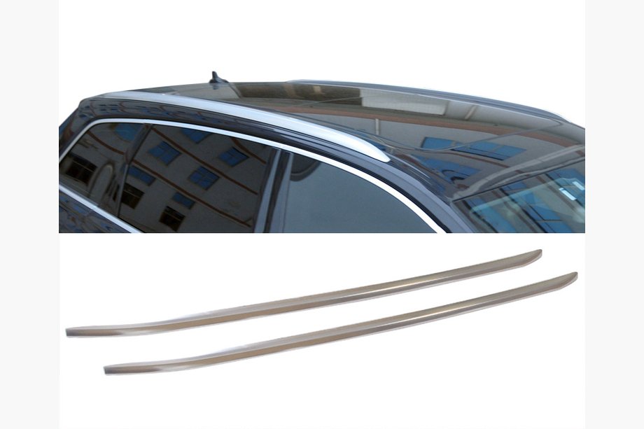 Toyota Innova 2015– Integrerede tagrælinger, sorte OEM (aluminium) Image