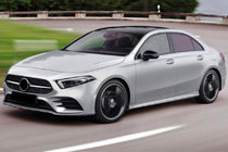 Mercedes A-klasse W177 2018– Forreste kølergrill Diamond Silver (til 2018-2022) foto 6
