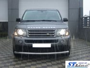 Range Rover Sport 2005–2013 Front enkelt frontbøjle (rustfrit stål) foto 2