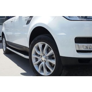 Sidetrin Tayga Grey (2 stk., aluminium) foto 1