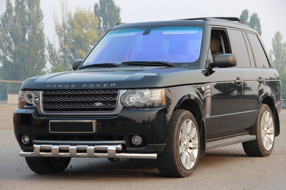 Range Rover III L322 2002–2012 Frontbøjle ST015 (rustfrit stål) Image