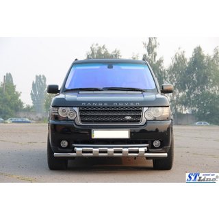 Frontbøjle ST015 (rustfrit stål) Range Rover III L322 2002–2012 foto 2