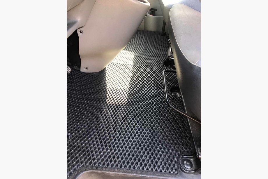 Renault Trafic 2001–2015 EVA bilmåtter (blå) 1+1 Image