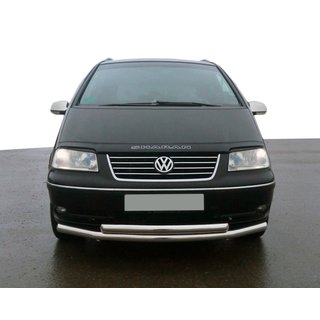 Front dobbelt bullbar ST014 (rustfrit stål) foto 1