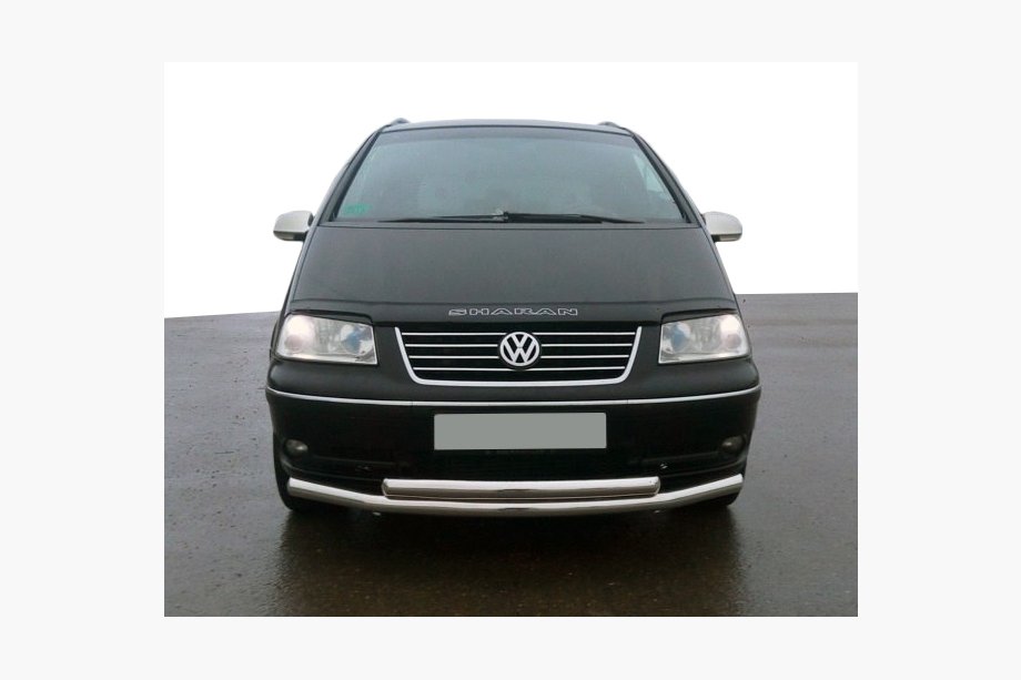 Volkswagen Sharan 1995–2010 Front dobbelt bullbar ST014 (rustfrit stål) 51 x 42 mm Image