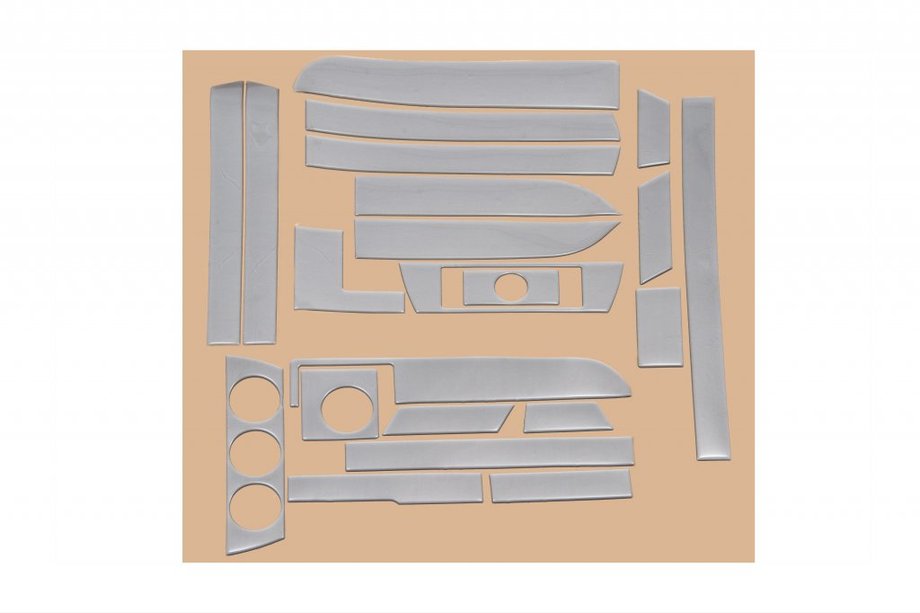Audi A1 2010–2018 Dekor til instrumentbord Aluminium Image