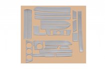 Audi 100 C4 1990–1994 Instrumentbræt-dekor Mørkt træ foto 2