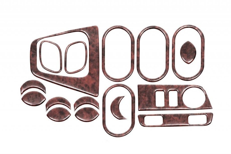 Renault Lodgy 2013–2022 Instrumentbordbeklædning Aluminium Image